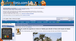 Desktop Screenshot of egiptoforo.com