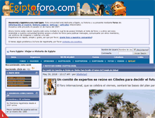 Tablet Screenshot of egiptoforo.com